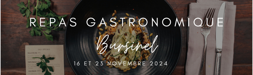 Repas Gastro Bursinel Caveau